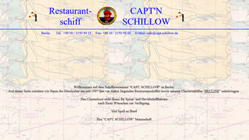 Restaurantschiff Capt´n Schillow in Berlin