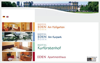 Hotel Eden Webseite