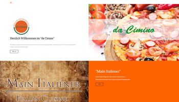 Pizzeria Cimino Webseite